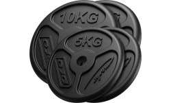 Комплект чугунных дисков (тонкие) Marbo 30 кг (2x10 кг + 2x5 кг)