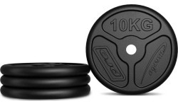 Cast Iron Weight Plates Set (slim) Marbo 30 kg (2x10kg + 2x5kg)