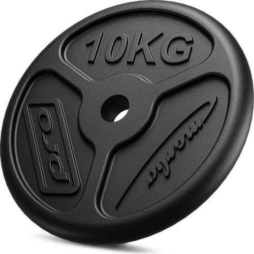 Cast Iron Weight Plates Set (slim) Marbo 30 kg (2x10kg + 2x5kg)