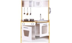 Wooden Toy Kitchen with Sound Effects ECOTOYS