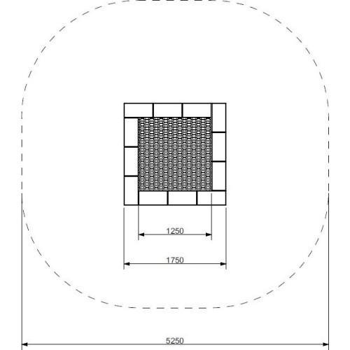 Trampoline Inter-Play Pako 175 WP