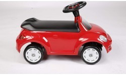 Vaikiškas stumdomas automobilis RollPlay VW Beetle Foot-To-Floor, raudonas