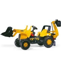 Педальный трактор Rolly Junior JCB