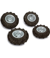 Pedalinis traktorius RollyTrac su pripučiamomis padangomis
