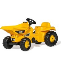 RollyKid Dumper CAT minamas traktorius