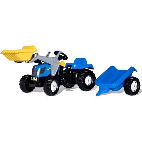 Педальный трактор RollyKid New Holland