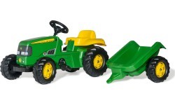 Педальный трактор RollyKid John Deere