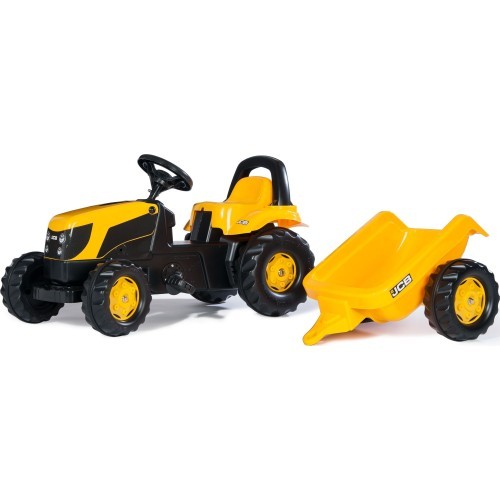 Педальный трактор Rolly Kid JCB
