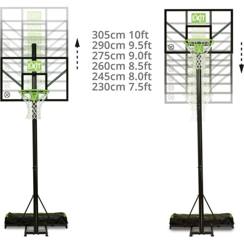EXIT Comet Portable Basket Rectangular Polycarbonate (PC)