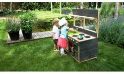 EXIT Yummy 200 wooden outdoor kitchen - naturel
