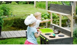 EXIT Yummy 200 wooden outdoor kitchen - naturel