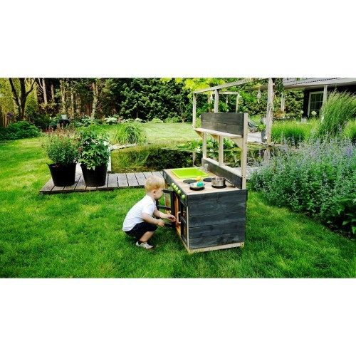EXIT Yummy 200 wooden outdoor kitchen - naturel