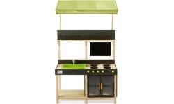 EXIT Yummy 300 wooden outdoor kitchen - naturel