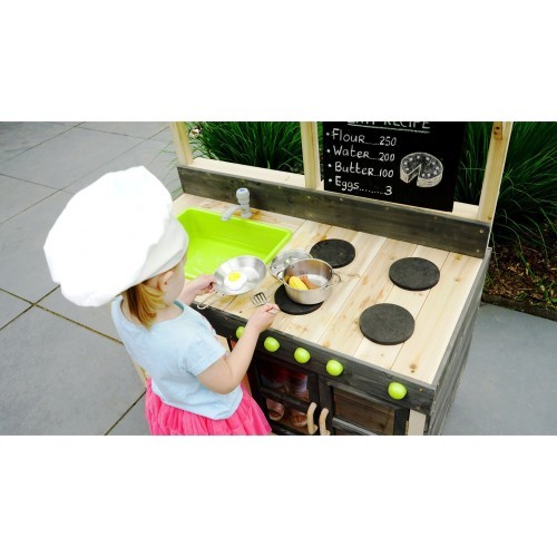 EXIT Yummy 300 wooden outdoor kitchen - naturel