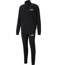 Puma Clean Sweat Suit Men's Tracksuit Black 585840 01