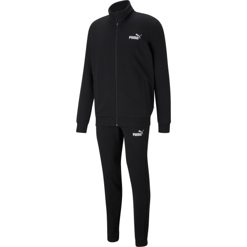 Puma Clean Sweat Suit Men's Tracksuit Black 585840 01