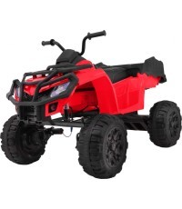Keturratis Quad XL ATV su nuotoliniu valdymu 2,4 GHz, raudonas