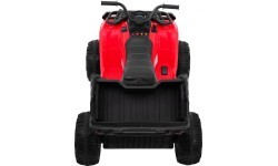 Keturratis Quad XL ATV su nuotoliniu valdymu 2,4 GHz, raudonas