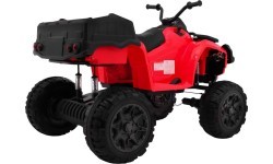 Keturratis Quad XL ATV su nuotoliniu valdymu 2,4 GHz, raudonas