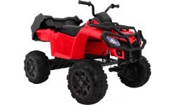 Keturratis Quad XL ATV su nuotoliniu valdymu 2,4 GHz, raudonas