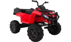 Vehicle Quad XL ATV, remote control 2 4 GHZ Red