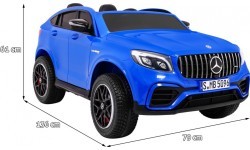 Mercedes GLC 63S Blue