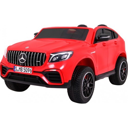 Vaikiškas elektromobilis Mercedes GLC 63S, raudonas