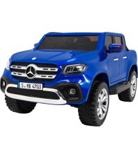 Mercedes Benz X-Class MP4 elektromobilis, mėlynas