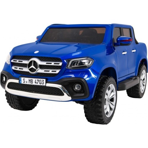 Mercedes Benz X-Class MP4 elektromobilis, mėlynas