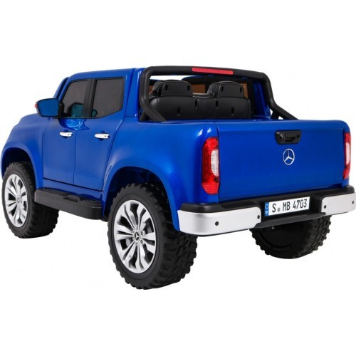 Mercedes Benz X-Class MP4 elektromobilis, mėlynas