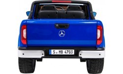 Mercedes Benz X-Class MP4 elektromobilis, mėlynas