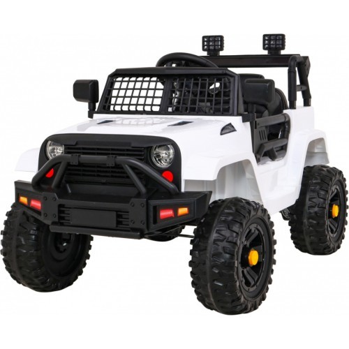 Электромобиль Jeep Dark Night, белый