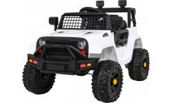 Электромобиль Jeep Dark Night, белый
