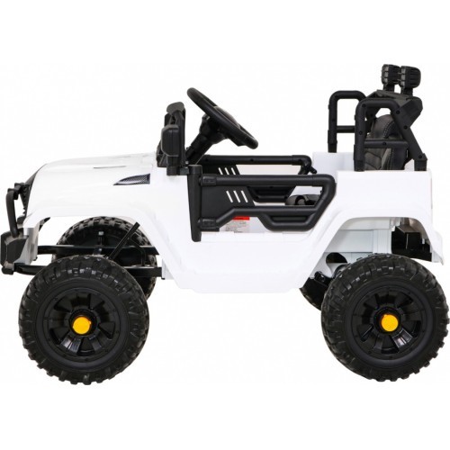 Elektromobilis Jeep Dark Night, baltas