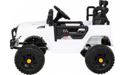 Vehicle Jeep Dark Night White