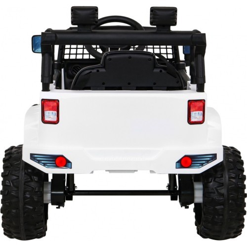 Vehicle Jeep Dark Night White