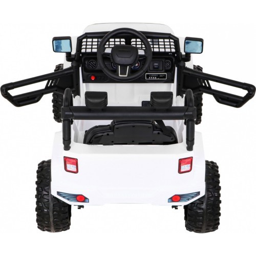 Vehicle Jeep Dark Night White