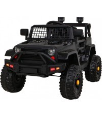 "Jeep" tamsios nakties juoda transporto priemonė