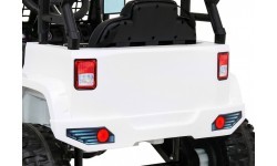 Vehicle Jeep Dark Night White