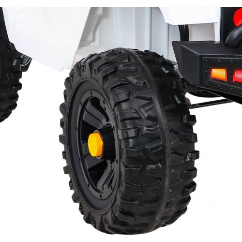 Elektromobilis Jeep Dark Night, baltas