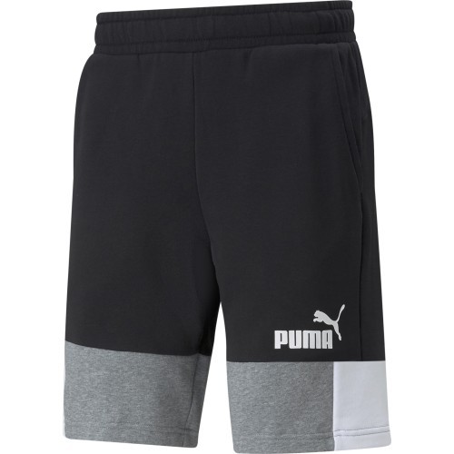 Мужские шорты Puma Ess+ Block Black White Grey 847429 01