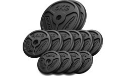 Ketaus svarmenų komplektas Marbo Slim, 30 kg / 4x1,25 kg, 6x2,5 kg, 2x5 kg