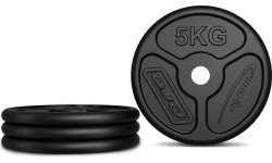 Ketaus svarmenų komplektas Marbo Slim, 30 kg / 4x1,25 kg, 6x2,5 kg, 2x5 kg