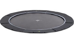 EXIT Dynamic įleidžiamas sportinis batutas ø427 cm – juodas