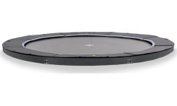 EXIT Dynamic įleidžiamas sportinis batutas ø427 cm – juodas