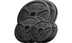 Комплект чугунных дисков Marbo MW-2x15KG_2x10KG_2x5KG-OLI, 60 кг