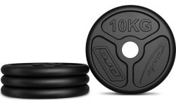 Ketaus svarmenų komplektas Marbo, 30 kg / 2x10 kg + 2x5 kg