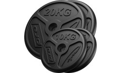 Ketaus svarsčių komplektas Marbo MW-2x20KG_2x10KG-OLI, 60 kg (2x20 kg + 2x10 kg)