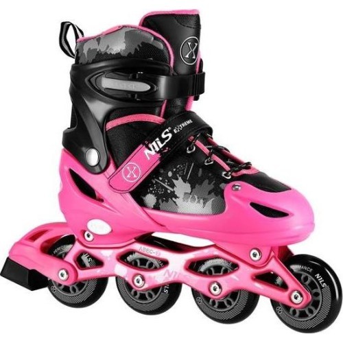 NA18137A IN-LINE SKATES PINK РАЗМЕР S(31-34) NILS EXTREME - ROXY