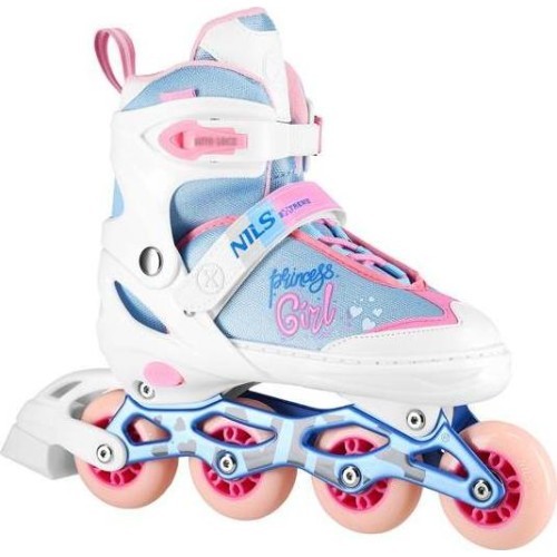 NA18168A IN-LINE SKATES WHITE РАЗМЕР S(31-34) NILS EXTREME - Princess